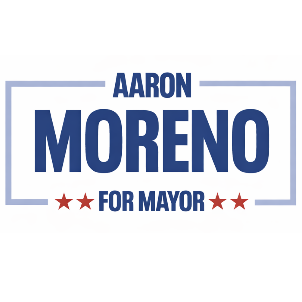 Aaron Moreno for Mayor campaign image