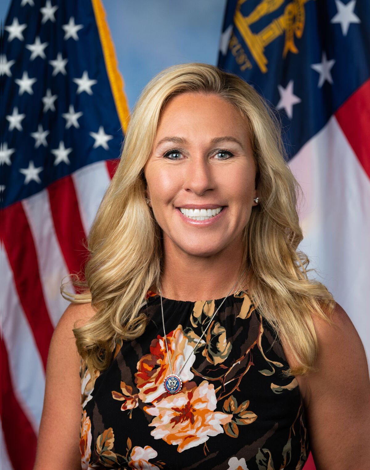 Official portrait of U.S. Representative Marjorie Taylor Greene